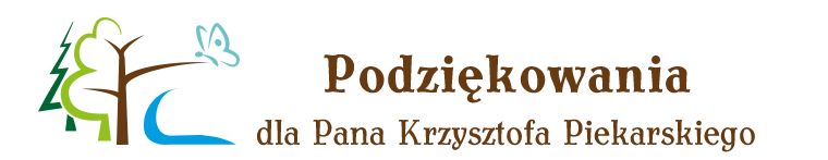 Podziekowanie Dla Pana Krzysztofa Piekarskiego
